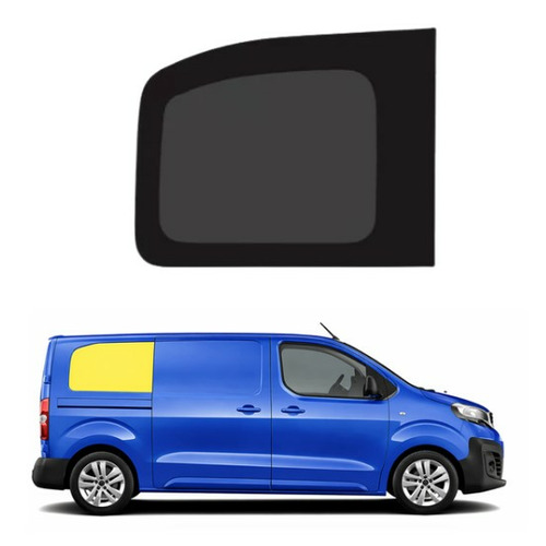 Baie fixe 1185 mm x 538 mm - ARRIERE DROITE - PEUGEOT EXPERT 3 - DEPUIS 2016