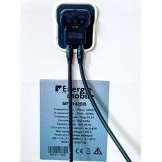 Miniature Panneau souple 12V I 142Wc I cellules Sunpower® back contact I Tedlar blanc I ETFE polymère I AVEC BOITE JONCTION SOUS PANNEAU - ENERGIE MOBILE N° 1