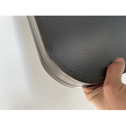 ATTENTION Produit imparfait | TABLE PREMIUM GRISE 115 x 70 CM - TRIGANO