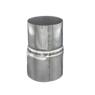 Adaptateur de cheminée 90-100 mm (INOX) pour poêle à bois