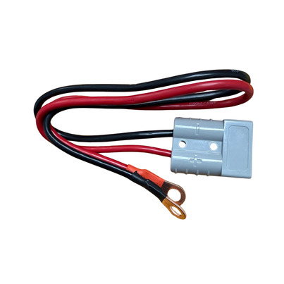 Connecteur Anderson 50A 600V + câbles 50 cm  à œillet M8 - TEKNO CAMP