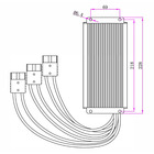Miniature CHARGER BOOSTER DC/DC 12V / 25 AH AVEC MPPT N° 6