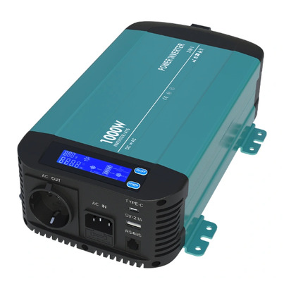 Convertisseur 12 Volts / 230 Volts 1000 Watts PUR SINUS avec BYPASS 220V
