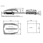Miniature Lanterneau  40x40 TRANSPARENT  - TEKNO CAMP N° 5
