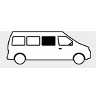 Miniature ATTENTION Produit imparfait | Baie COULISSANTE avant gauche pour VW CRAFTER à partir de 2017 - L2-L3-L4- CARBEST N° 5