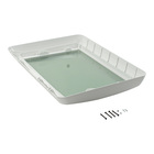 Miniature ATTENTION Produit imparfait | VITRE DE RECHANGE AVEC FIXATIONS POUR MIDI HEKI BLANC DOMETIC N° 4