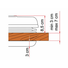Miniature LANTERNEAU VENT 50 X 50 BLANC - FIAMMA N° 1 Miniature LANTERNEAU VENT 50 X 50 BLANC - FIAMMA N° 1