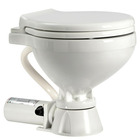 Miniature ATTENTION Produit imparfait | WC électrique compact 24V à broyeur – cuvette porcelaine, lunette plastique Soft Close blanche – OSCULATI N° 5