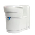 Miniature Pack sanitaire complet : Toilette Premium pivotante à 180° (chasse 12V, système SOG) + Receveur de douche 800 x 700 mm - COTE DROIT N° 5