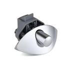 Miniature Serrure bouton poussoir - Push Lock - Φ20 mm - Entraxe de  32,5 mm - Chrome  N° 0