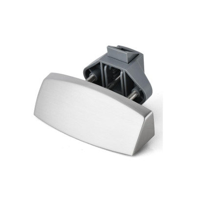 Serrure de meuble à poignée basculante - Φ20 mm - Entraxe de 32.5mm - Satin Nickel