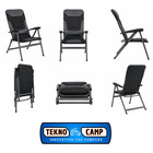 Miniature Pack de 2 Fauteuils de Camping Matelassé Grand Confort Multi-Positions - NOVA LOUNGE – TEKNO CAMP N° 3