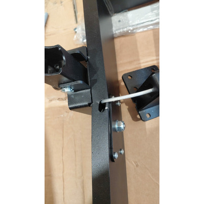 ATTENTION Produit imparfait | Lit escamotable électrique Carbest avec rails - CARBEST