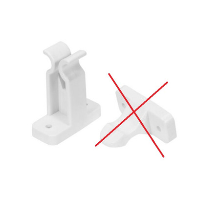 ATTENTION Produit imparfait | ARRET DE PORTE BLANC CHALLENGER CHAUSSON ET POUR MOBIL-HOMES