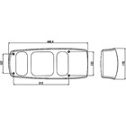 Miniature ATTENTION Produit imparfait | FEU ARRIERE CARALUNA I CAMPING CAR DROIT CATADIOPTRE CARRE - HELLA N° 1