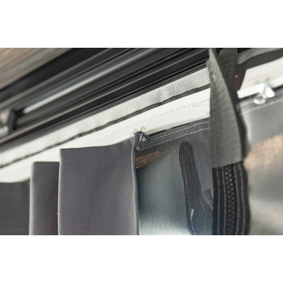 Rideaux occultants Curtains Kit Dark Grey (x2) - FIAMMA