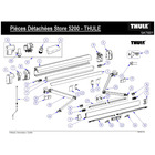 Miniature ATTENTION Produit imparfait | BRAS GAUCHE 5200 A PARTIR DE 3.00M - THULE N° 1