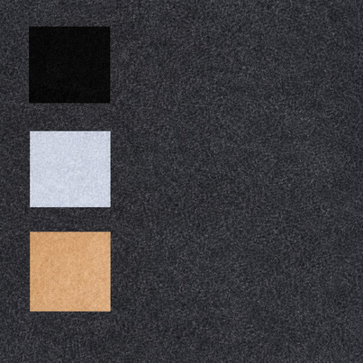ECHANTILLON GRIS ANTHRACITE (  Moquette extensible d’habillage en feutrine ) 10cm x 10cm