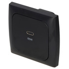 Miniature Prise Encastrable 12V USB-C 65W Power Delivery pour Ordinateur & Tablette — HABA N° 6