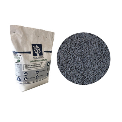 Pigment Naturel pour Liège Projeté 200g Gris Anthracite — SOLIEGE