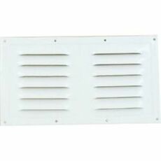 Miniature Grille ventilation 230 x 130 blanc N° 1