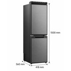 Miniature Réfrigérateur à compression - Double porte - 160 litres -  N° 7