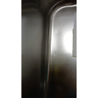 ATTENTION Produit imparfait | Evier encastré en acier inoxydable 320 x 350 x 150 MM - CAN