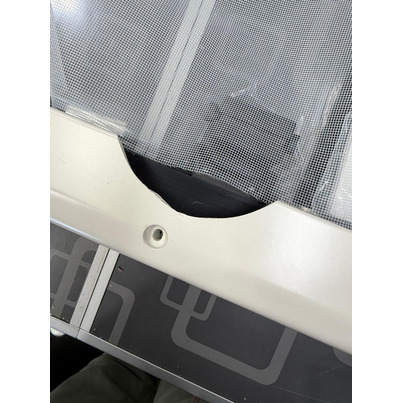 ATTENTION Produit imparfait | Baie coulissante s4 double vitrage acrylique 700 X 600 - DOMETIC