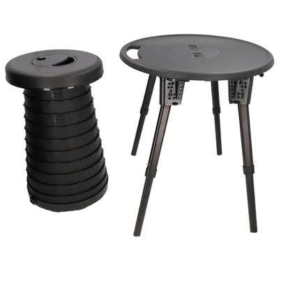 Torcasa ensemble pliable : table, tabouret et support de lampe - HABA