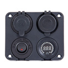 Miniature Mini tableau électrique 12V -  4 modules encastrable - VLT3-PRO-C  - ENERGIE MOBILE N° 1