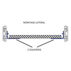 Miniature Paire de coulisses -  230 kg à extension totale (559 mm / 1118 mm)  - CARBEST N° 6