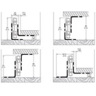 Miniature Paire de coulisses -  230 kg à extension totale ( 965 mm )  - CARBEST N° 5