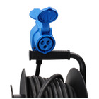 Miniature Enrouleur 25 M  câble néoprène 3 x 1.5mm² avec fiche CEE et prise coudée - HABA N° 2