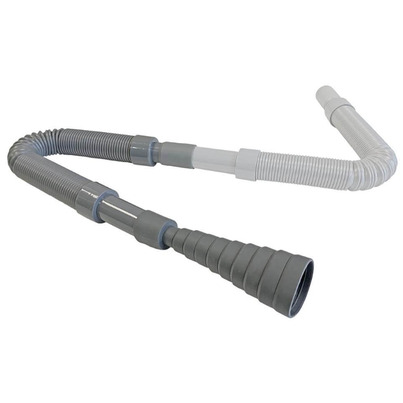 Kit d'évacuation d'eaux usées — Adaptateur universel Ø 17 - 49 mm & flexible extensible 3 m - HABA