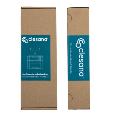 Sacs en film haute barrière pour toilettes mobiles à souder -  étanche aux odeurs - CLESANA