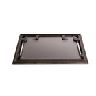 Miniature Baie projetable SQUARE en double vitrage acrylique – 280 X 380 - Store occultant + moustiquaire N° 3