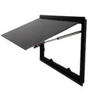 Miniature Baie projetable SQUARE en double vitrage acrylique – 900 X 520 - Store occultant + moustiquaire N° 2