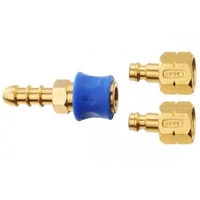 Couplage rapide gaz G1/4’ - embout 8 mm – Raccord sécurisé pour barbecue et camping - CADAC