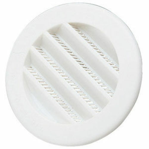 GRILLE PLASTIQUE Ø60 AVEC MOUTIQUAIRE BLANC