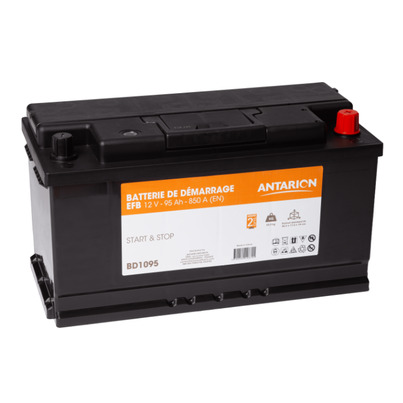 Batterie de Démarrage EFB 95Ah - L5 - 12V - 850A — Puissance Maximale et Endurance Renforcée - ANTARION