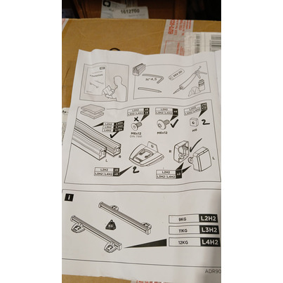 ATTENTION Produit imparfait | SmartClamp System Ducato H2L3 - THULE