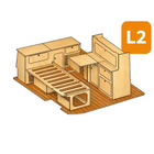 Miniature Kit d'aménagement intérieur HORIZON pour Citroën Jumpy / Peugeot Expert - Medium N° 2