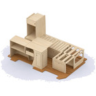 Miniature Kit d'aménagement intérieur COZY adaptable pour fourgon compact - L1 court N° 0