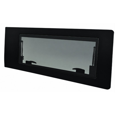 Baie Projetable RW Style Curved 280 x 380 mm — Double Vitrage Acrylique pour Paroi Galbée - CARBEST