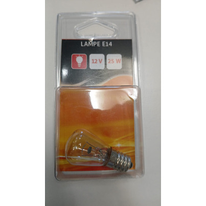 ATTENTION Produit imparfait | AMPOULE 12 VOLTS E14 25 WATTS -