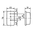 Miniature ATTENTION Produit imparfait | Feu de gabarit SPL 39 - JOKON N° 2