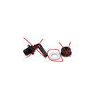 ATTENTION Produit imparfait | Kit de connecteur courbé complet 3/8" • Ø 10 mm VENDU A L'UNITE 
