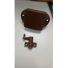 Miniature ATTENTION Produit imparfait | SERRURE PUSH-LOCK MARRON AVEC CROCHETS  VENDU A L'UNITE  N° 3