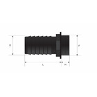 Miniature ATTENTION Produit imparfait | Raccord droit complet F 1"1/2 • D Ø 40 mm N° 2