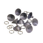 Miniature ATTENTION Produit imparfait | Lot de10 ventouses de rideaux isotherme avec anneaux diametre 42mm N° 3